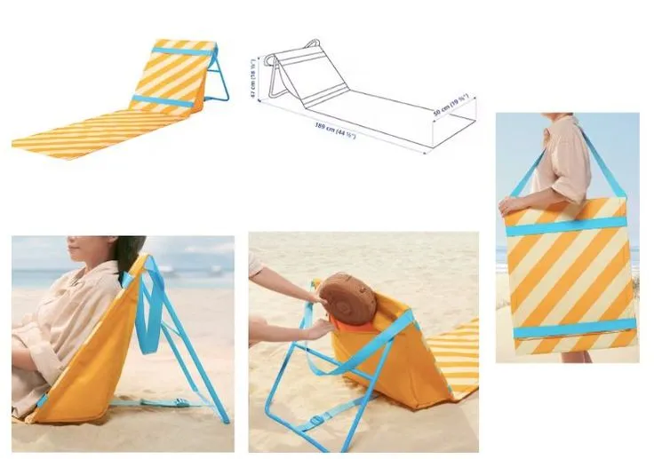 Foldable Beach Loungers