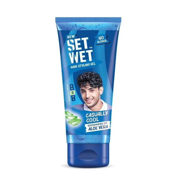 Set Wet Cool Hold Hair Gel