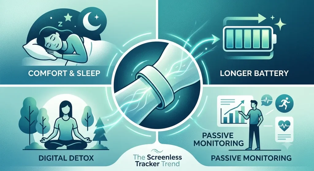 Why Are Fitness Trackers Going Screenless?