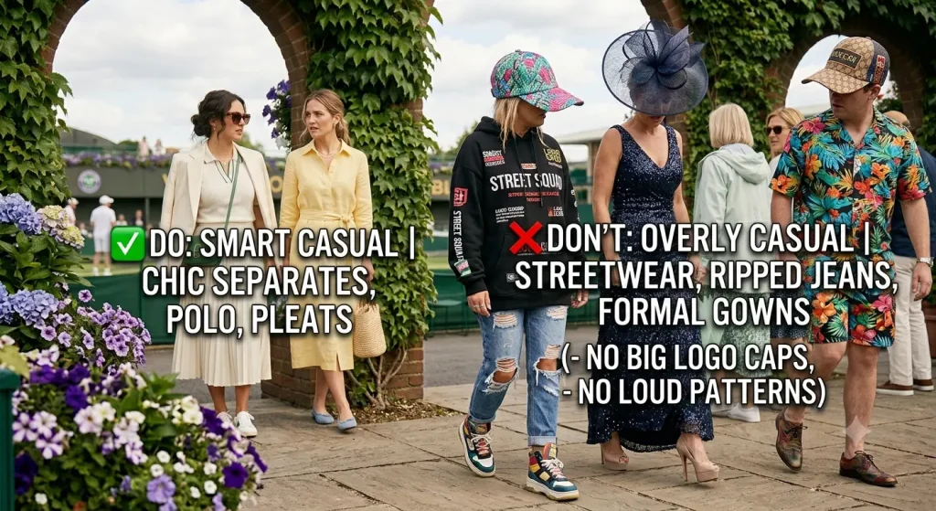 Wimbledon Fashion Dos and Don'ts