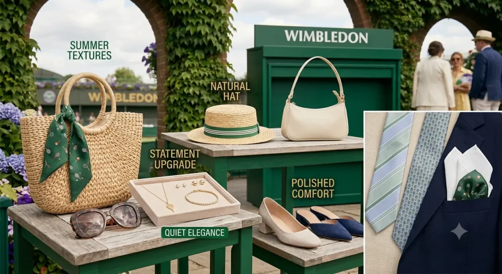 Wimbledon Inspired jewellery