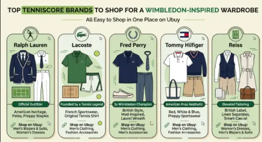 Wimbledon Inspired brands