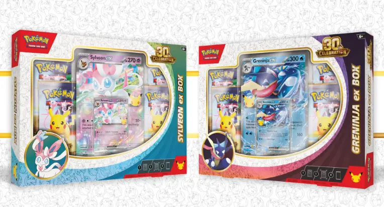 Pokémon 30th anniversary card sets